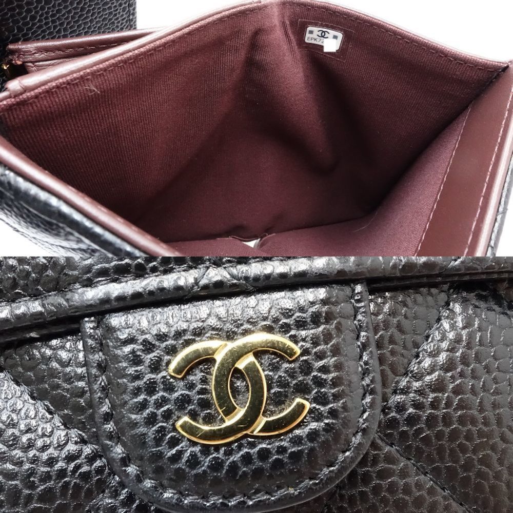 CHANEL Black Caviar Leather Wallet - Picture 9 of 10